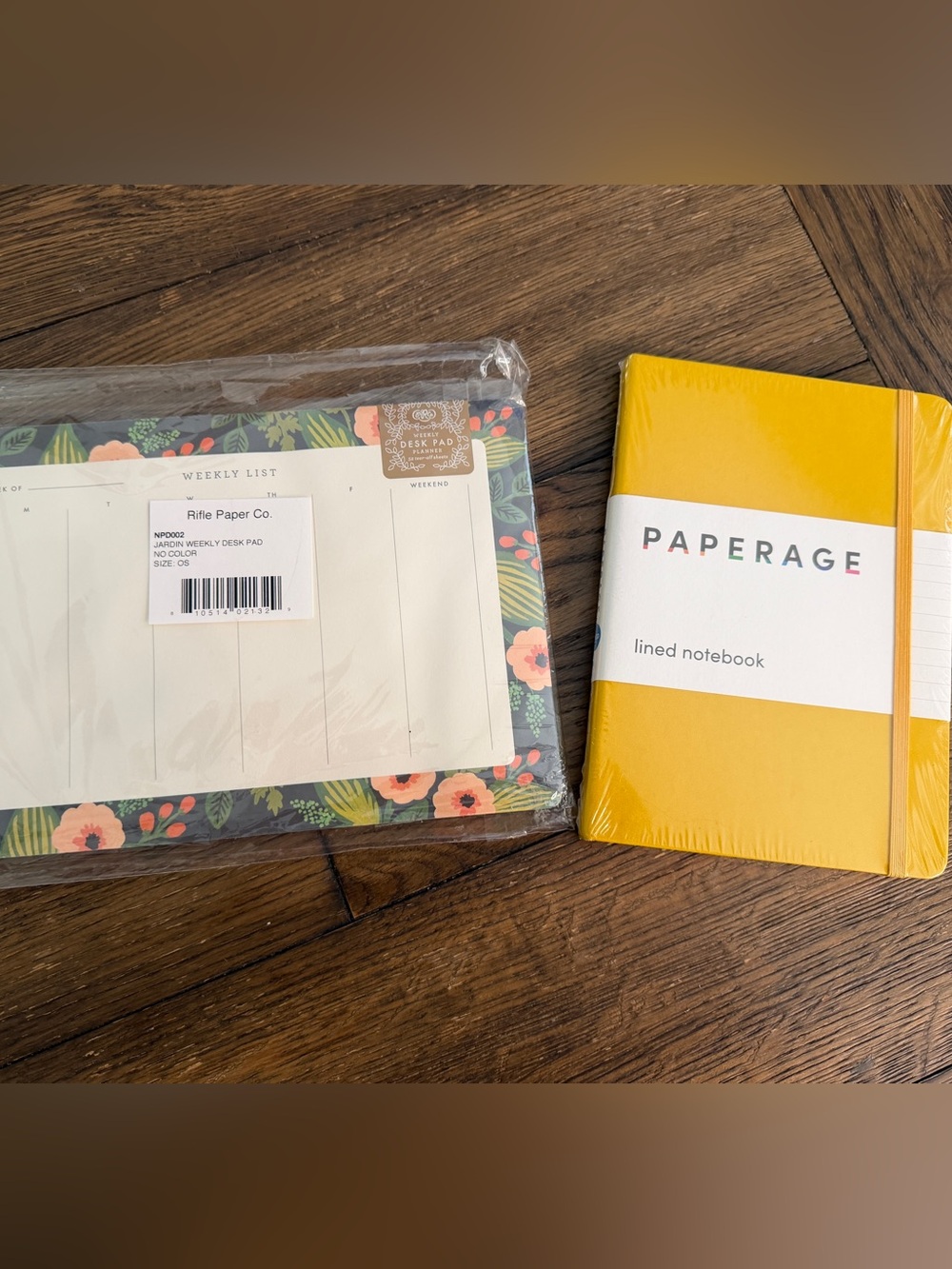 Rifle Paper Co Desk Pad & Paperage Notebook